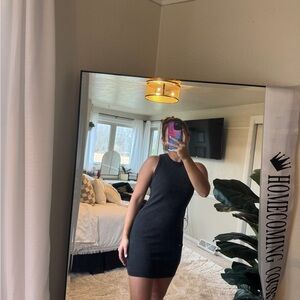 Magnolia Black Mini Dress